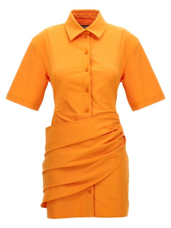  자크뮈스 미디 원피스 23E231DR053ORANGE Orange