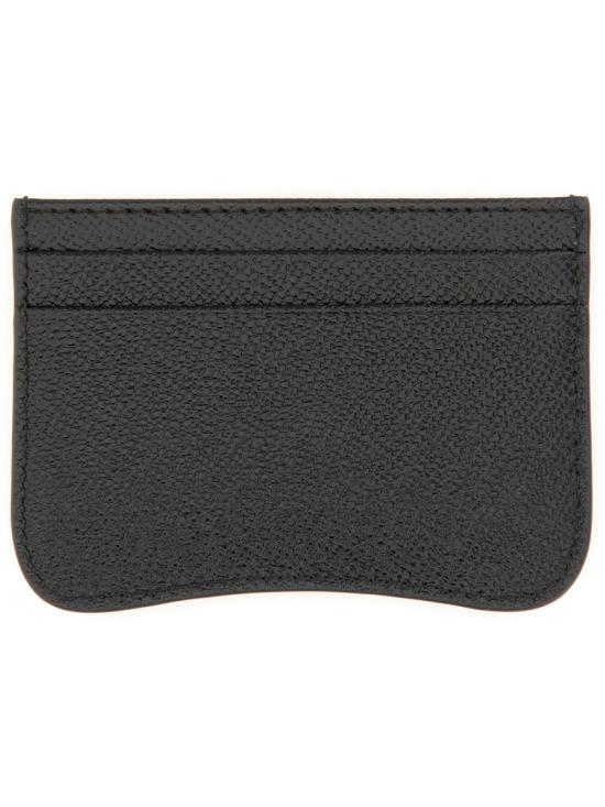 25SS 아미 메탈 하트 로고 카드 홀더 USL104AL00360014 BLACK DOM - AMI