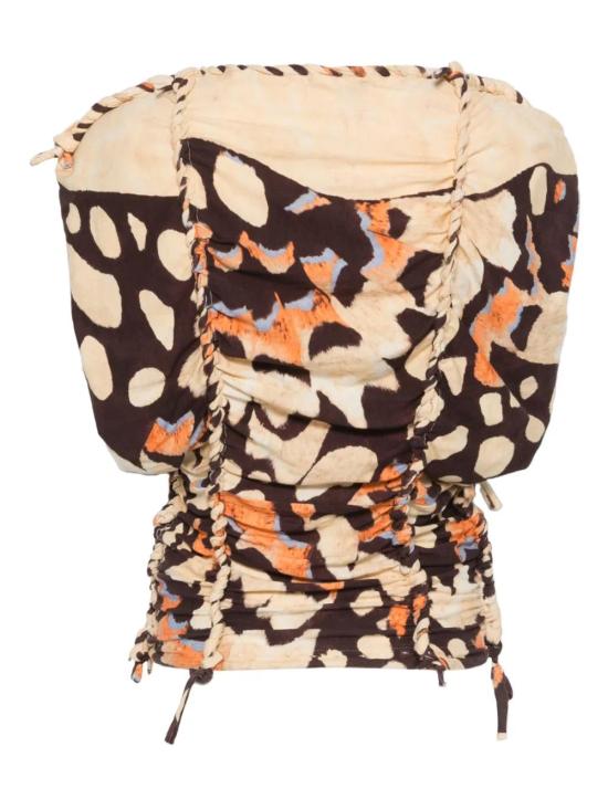  이자벨마랑 민소매 티셔츠 HT0632FAC2K02I sand beige - ISABEL MARANT