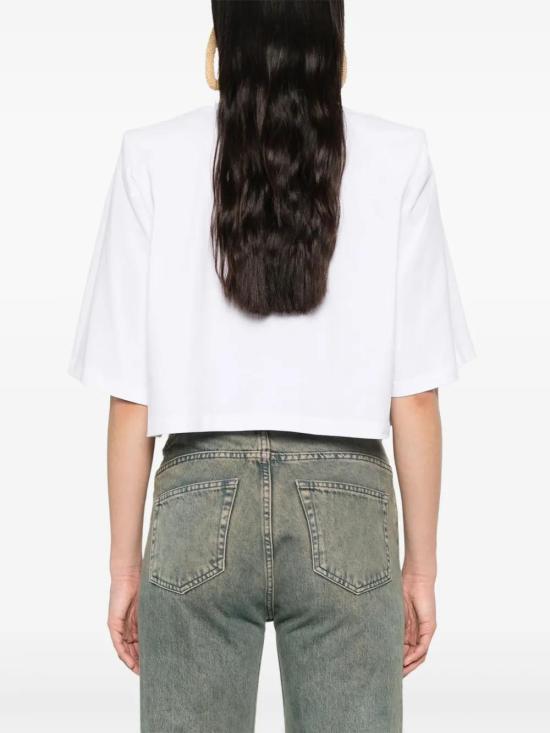  이자벨마랑 반팔 티셔츠 TS0204FAA1N41I white - ISABEL MARANT