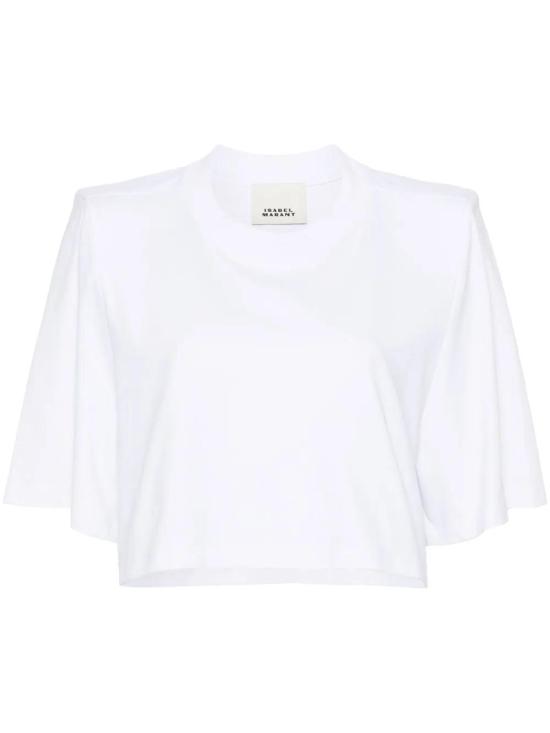  이자벨마랑 반팔 티셔츠 TS0204FAA1N41I white