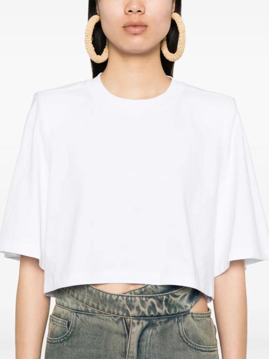  이자벨마랑 반팔 티셔츠 TS0204FAA1N41I white - ISABEL MARANT