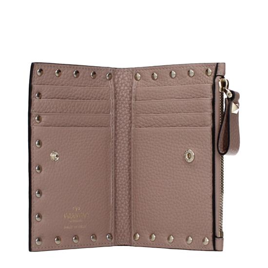 25FW 발렌티노 가라바니 락스터드 폴디드 카드지갑  P0605VSHP45 - VALENTINO GARAVANI