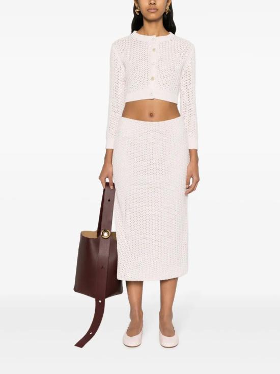  파비아나 필리피 미디 스커트 GND264F308I9420000 pink - FABIANA FILIPPI