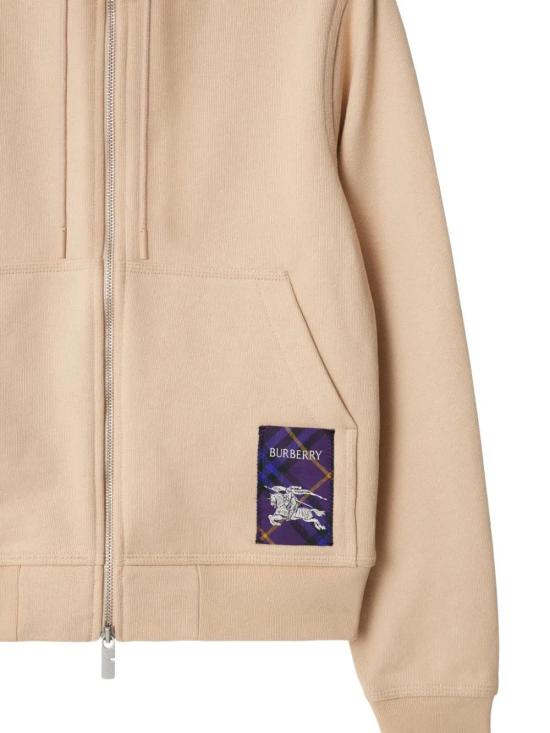 버버리 후드 티셔츠 8105462 beige - BURBERRY