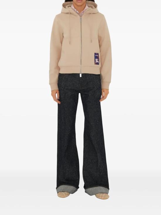  버버리 후드 티셔츠 8105462 beige - BURBERRY