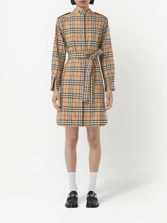  버버리 미디 원피스 8057441 - BURBERRY