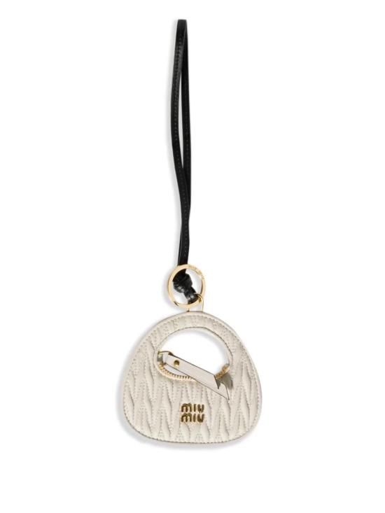  미우미우 키링 5TL3572CWB white