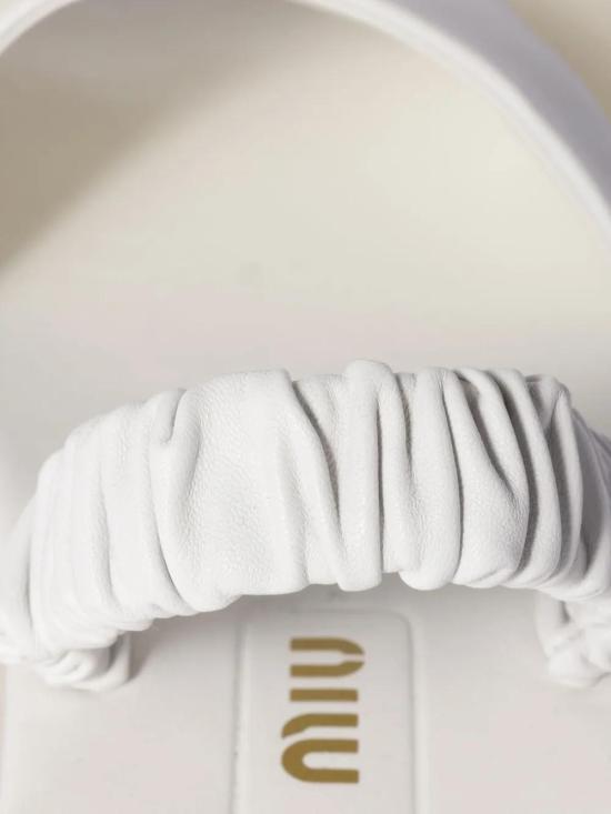  미우미우 샌들 5X372EF005EFX white - MIU MIU