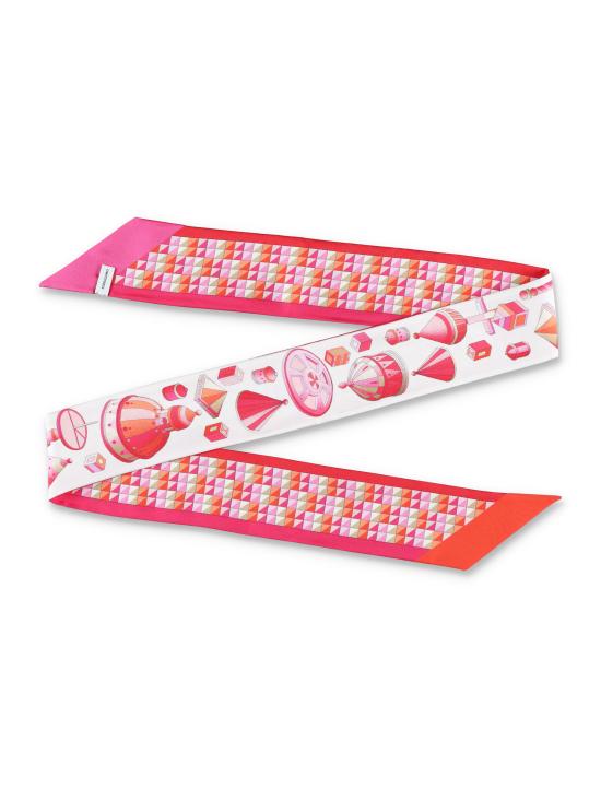 25SS 살바토레 페라가모 머플러/스카프 320975780018 COTTON CAN COTTON CANDY FUCHSIA - SALVATORE FERRAGAMO