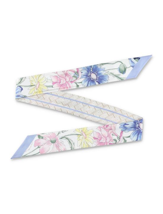 25SS 살바토레 페라가모 머플러/스카프 320966780230 AVORIO AZZ IVORY LIGHT BLUE