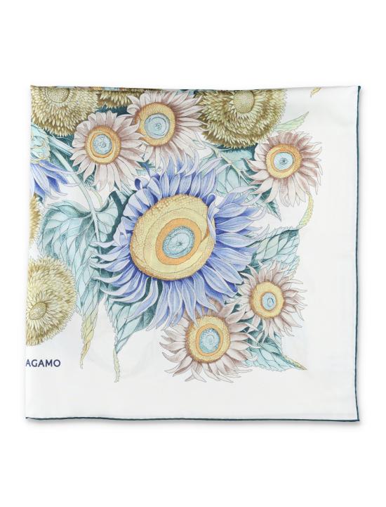 25SS 살바토레 페라가모 머플러/스카프 310196780054 AVORIO ACQ IVORY WATER