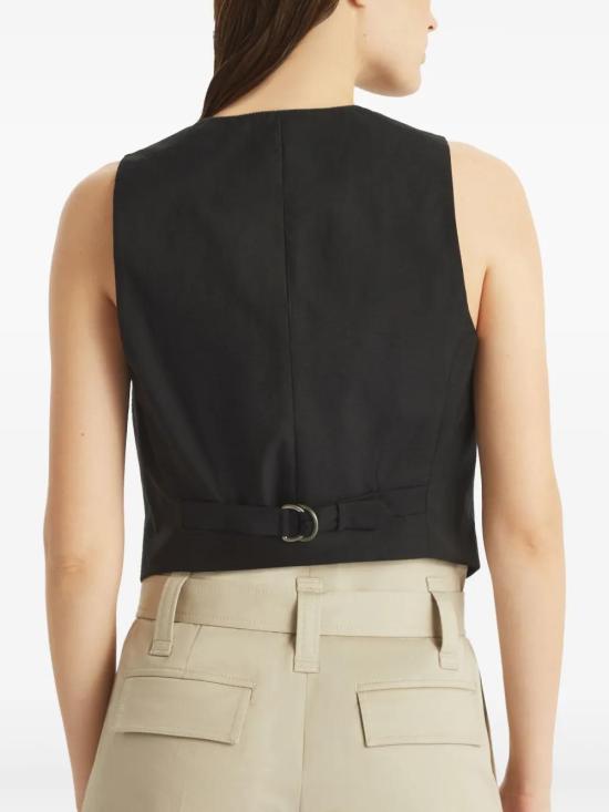  브루넬로 쿠치넬리 베스트 M0F79HJ506C101 black - BRUNELLO CUCINELLI