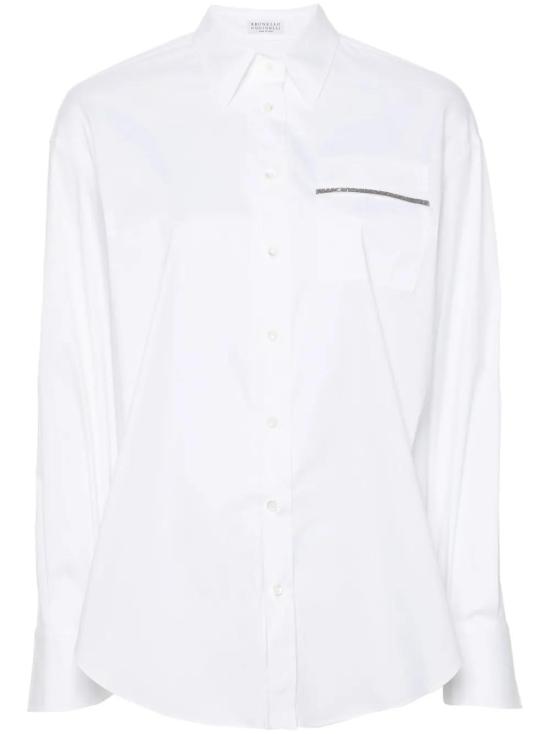  브루넬로 쿠치넬리 셔츠 M0091ML926C159 white