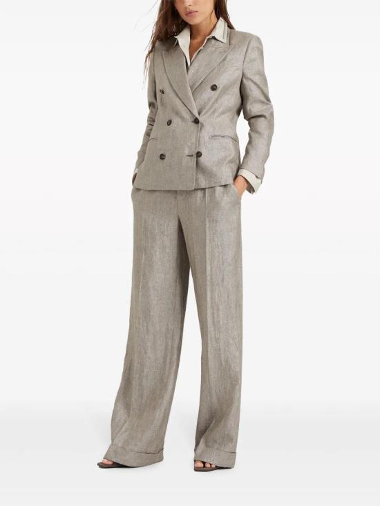  브루넬로 쿠치넬리 수트 자켓 MH5672358C002 taupe - BRUNELLO CUCINELLI