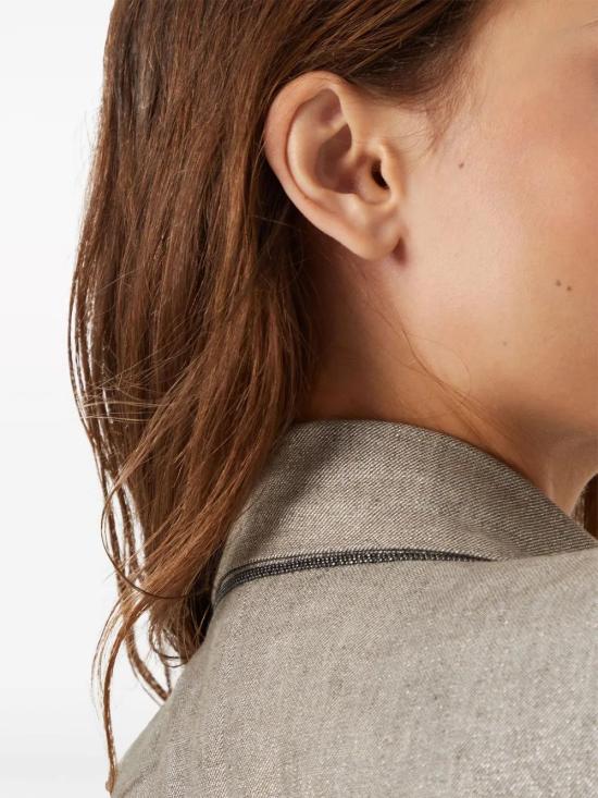  브루넬로 쿠치넬리 수트 자켓 MH5672358C002 taupe - BRUNELLO CUCINELLI