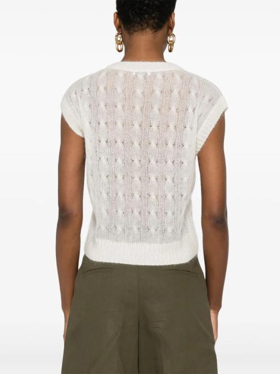  브루넬로 쿠치넬리 민소매 티셔츠 M2I778100C3588 white - BRUNELLO CUCINELLI