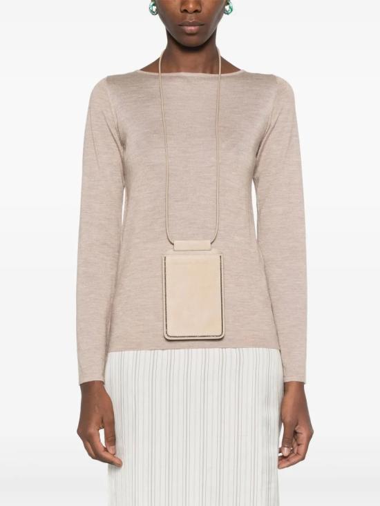  브루넬로 쿠치넬리 크로스백 MWDLD2531C9193 taupe - BRUNELLO CUCINELLI