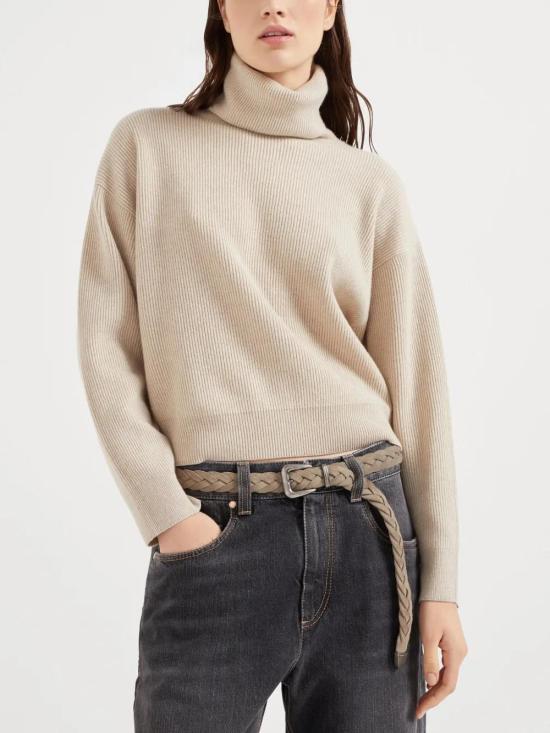  브루넬로 쿠치넬리 슬림 벨트 M0GORC268C5859 - BRUNELLO CUCINELLI