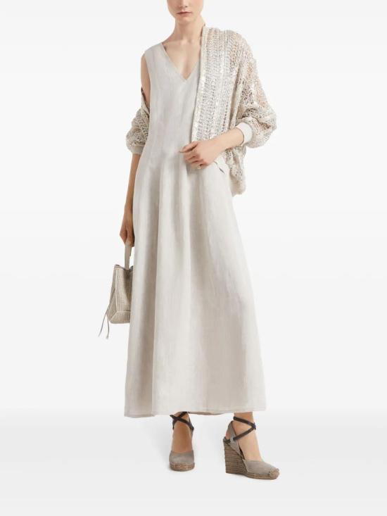  브루넬로 쿠치넬리 롱 원피스 MP650A5230C020 - BRUNELLO CUCINELLI