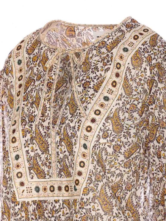  이자벨마랑에뚜왈 블라우스 HT0024FBC1J04E23EC Beige - ISABEL MARANT ETOILE