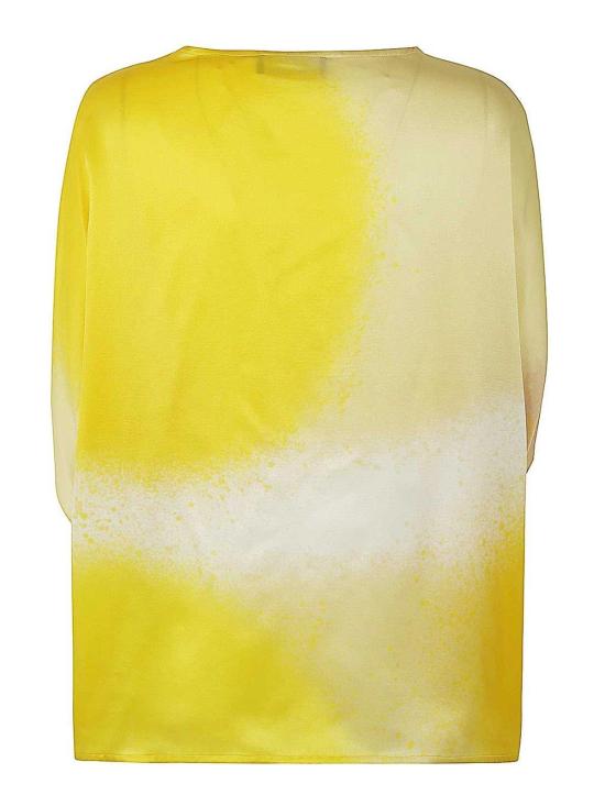  지안루카카페놀로 반팔 티셔츠 24ET57520018 Yellow - GIANLUCA CAPANNOLO