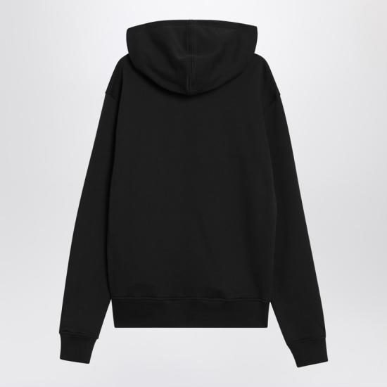 25SS 아미 후드 티셔츠 BFUSW235D730 Black - AMI