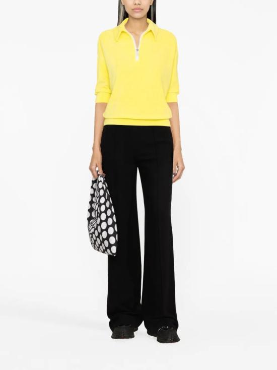  몽클레어 폴로 티셔츠 I10938A00006596LS lemon - MONCLER