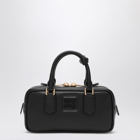 25FW 미우미우 토트백 5BB142OONACR3 Black