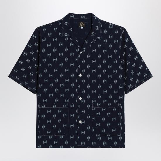 25SS 니들스 반팔 셔츠 QV186CO Blue