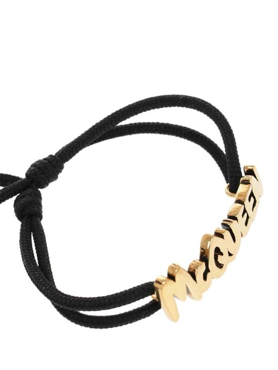  알렉산더 맥퀸 팔찌 710548F12ST black - ALEXANDER MCQUEEN