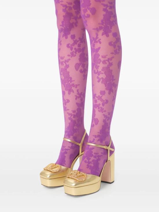  발렌티노 가라바니 힐/펌프스 WS0LF8LUY gold - VALENTINO GARAVANI