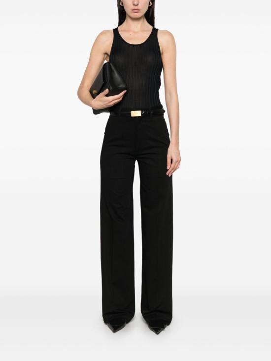 25SS PHOEBE PHILO 민소매 티셔츠 BK75YV4530 900BK Black - PHOEBE PHILO