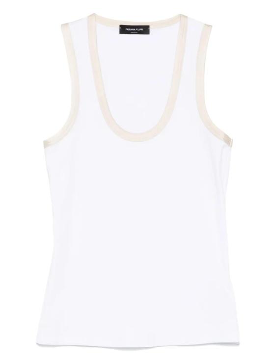  파비아나 필리피 민소매 티셔츠 JED275F606L396