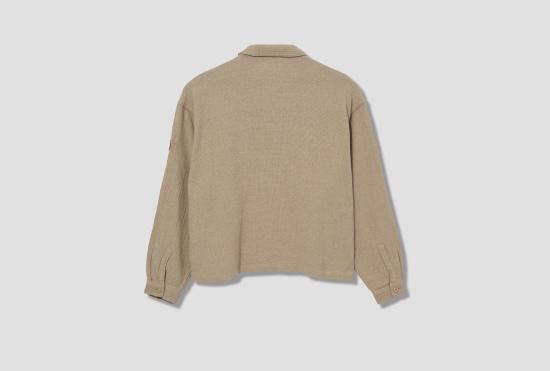 25SS 카브엠트 자켓 C/L 지퍼 숏 셔츠 재킷 CES27JK12 그레이 - CAV EMPT