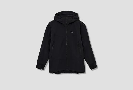 25SS 아크테릭스 자켓 감마 후디 남성용 X000009819 블랙