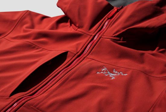25SS 아크테릭스 자켓 감마 MX 후디 남성용 X000008485 라이트 레드 - ARC`TERYX
