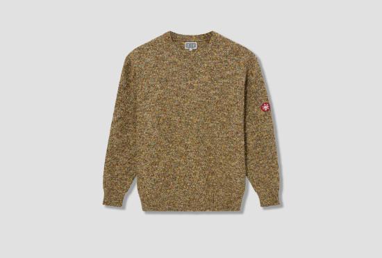 25SS 카브엠트 스웨터 믹스 컬러 루즈 니트 CES27KN02 베이지