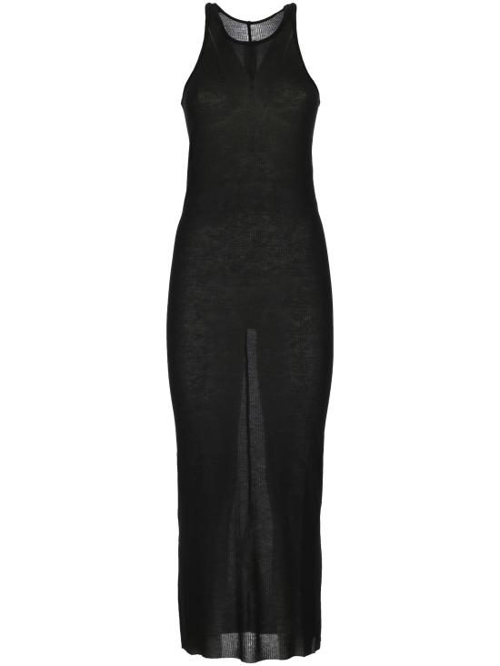 25SS 릭 오웬스 미디 원피스 RP01E7549 RC09 Black