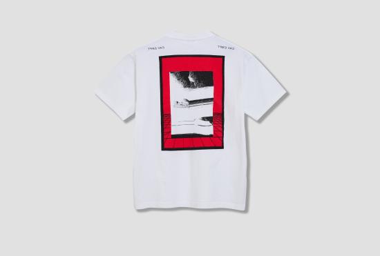 25SS 카브엠트 반팔 티셔츠 TH 다이빙 보드 T CES27T09 화이트 - CAV EMPT