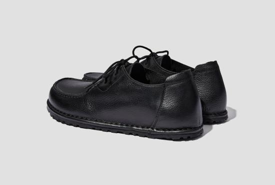 25SS 버켄스탁 부츠 UTTI 레이스 - 천연 가죽 / 블랙 - 레귤러 1029579 - BIRKENSTOCK