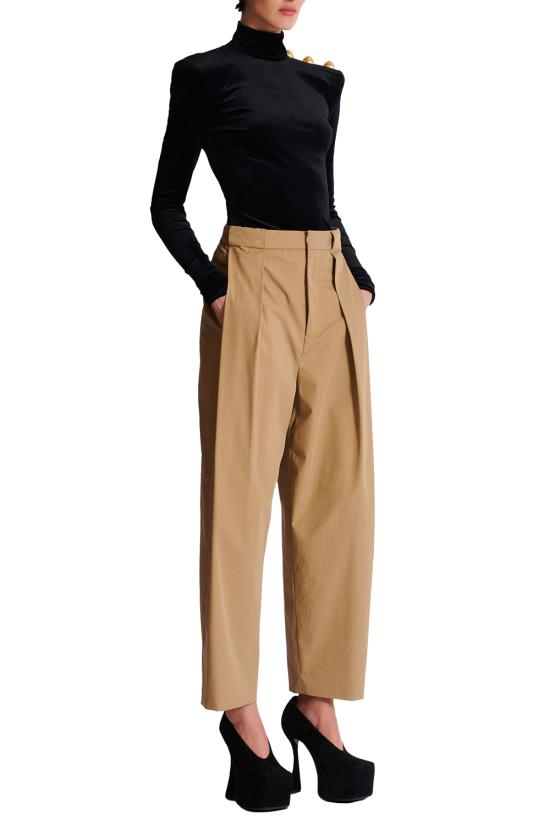 25SS 발망 스트레이트 팬츠 DF0PQ315CF47 0FK Beige - BALMAIN