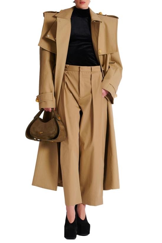 25SS 발망 스트레이트 팬츠 DF0PQ315CF47 0FK Beige - BALMAIN