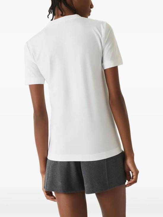  브루넬로 쿠치넬리 반팔 티셔츠 MW857VD120C6159 white - BRUNELLO CUCINELLI