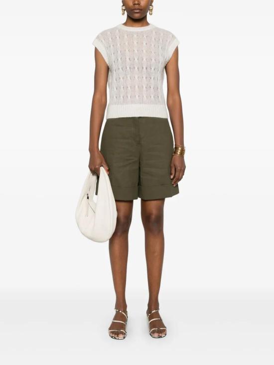  브루넬로 쿠치넬리 민소매 티셔츠 M2I778100C3588 white - BRUNELLO CUCINELLI