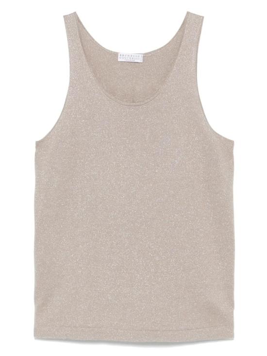  브루넬로 쿠치넬리 민소매 티셔츠 M41848600C9729 taupe