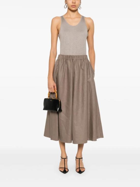  브루넬로 쿠치넬리 민소매 티셔츠 M41848600C9729 taupe - BRUNELLO CUCINELLI