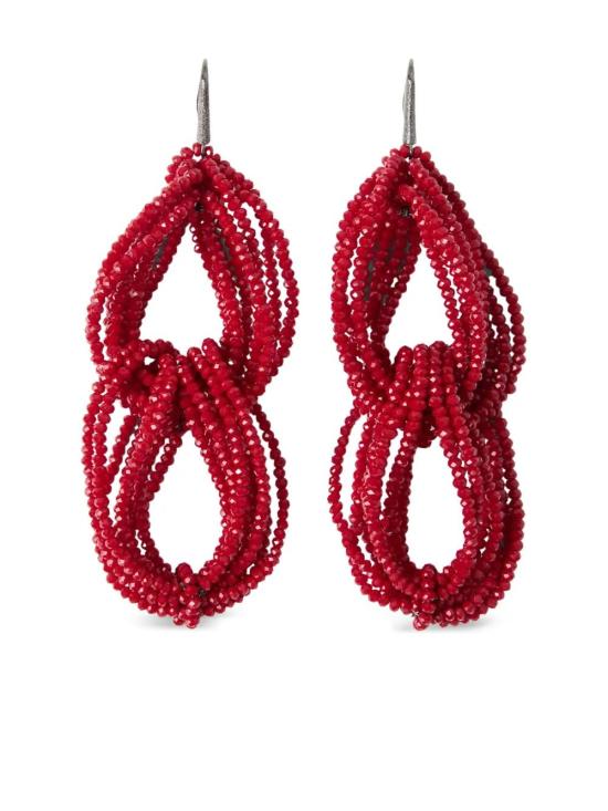  브루넬로 쿠치넬리 이어링 MORW9LV14CVERS red