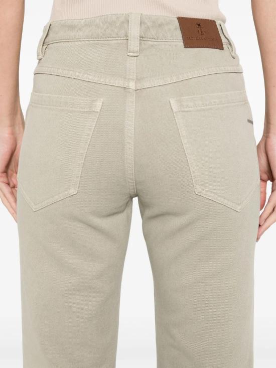  브루넬로 쿠치넬리 크롭 팬츠 M0H81P5847C2874 - BRUNELLO CUCINELLI