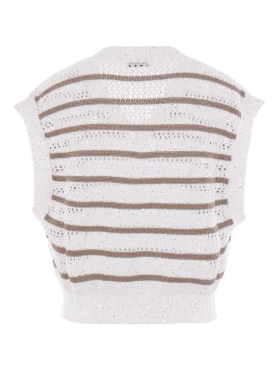  브루넬로 쿠치넬리 민소매 티셔츠 MCO558902 - BRUNELLO CUCINELLI